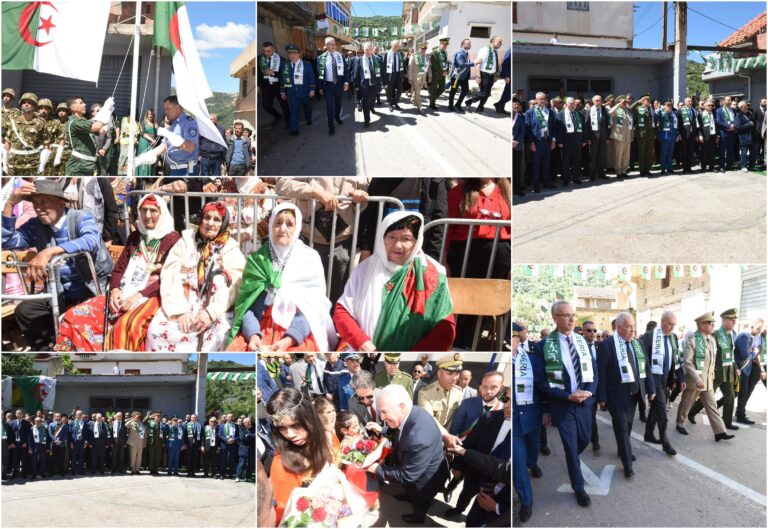 وزير المجاهدين وذوي الحقوق يشرف على إعادة دفن رفاة 14 شهيدًا بولاية تيزي وزو